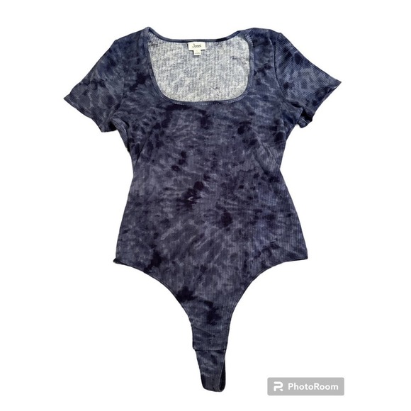 JENNIS Intimates Swirl Tie Dye Bodysuit - Picture 1 of 6